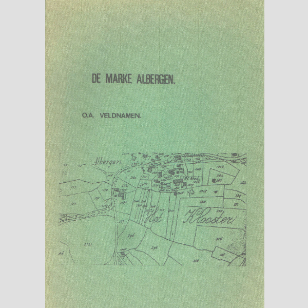 1977 De marke Albergen o.a. Veldnamen